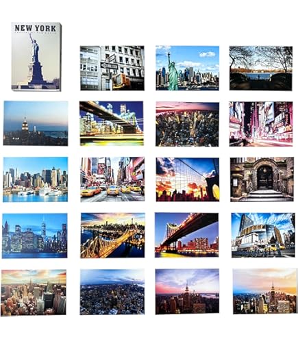 Amazon.co.jp: Greetings from New Yorkヴィンテージ再印刷はがき